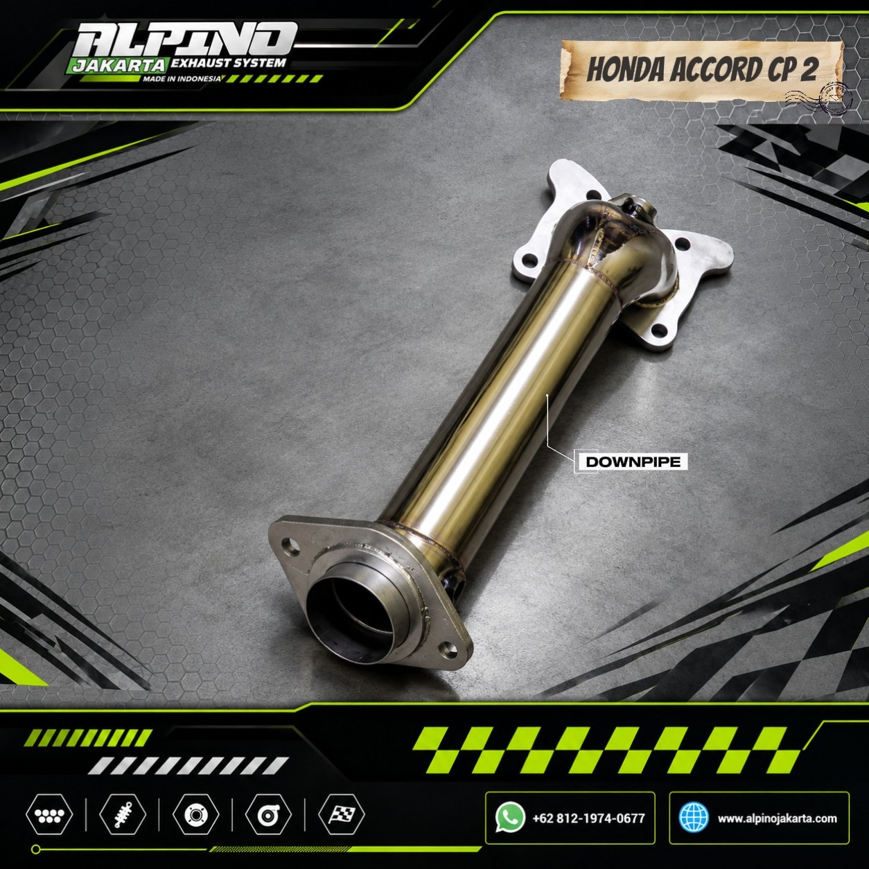 Knalpot Honda Accord CP2